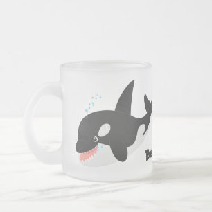 Tasse Givré Amusante baleine orque mignonne dessin animé
