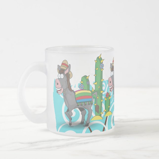 Tasse Givré Âne Mexicain (Gauche)