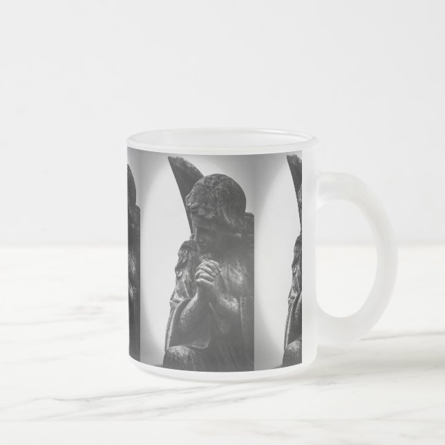 Tasse Givré Ange déchu dans la prière (Droit)
