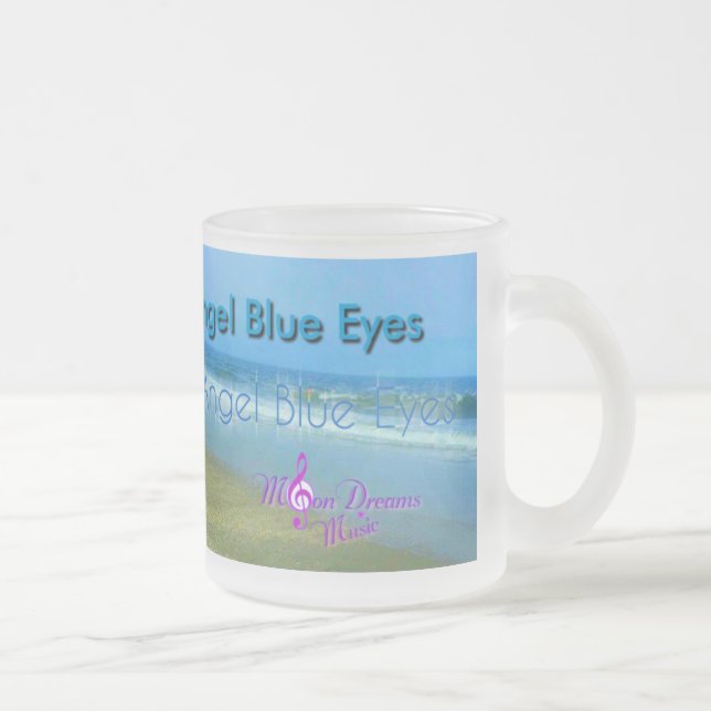Tasse Givré Angel Bleu yeux givrée Musique (Droit)