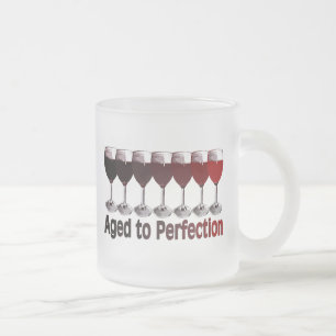 Tasse Givré Anniversaire du vin rouge