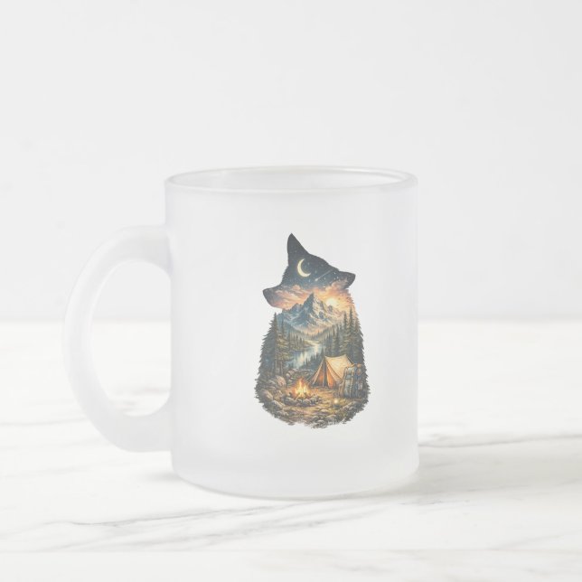 Tasse Givré Appel de la nature - Aventure de camping (Gauche)
