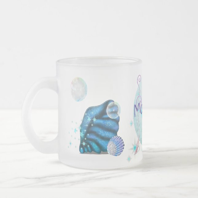 Tasse Givré Aquatica 3D Whimsey AJOUTER VOTRE NOM (Gauche)