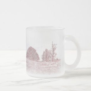 TASSE GIVRÉ ARBRES D'HIVER