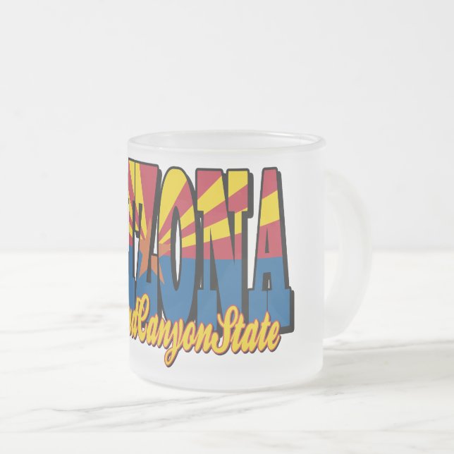 Tasse Givré Arizona the Grand Canyon State (Devant droit)