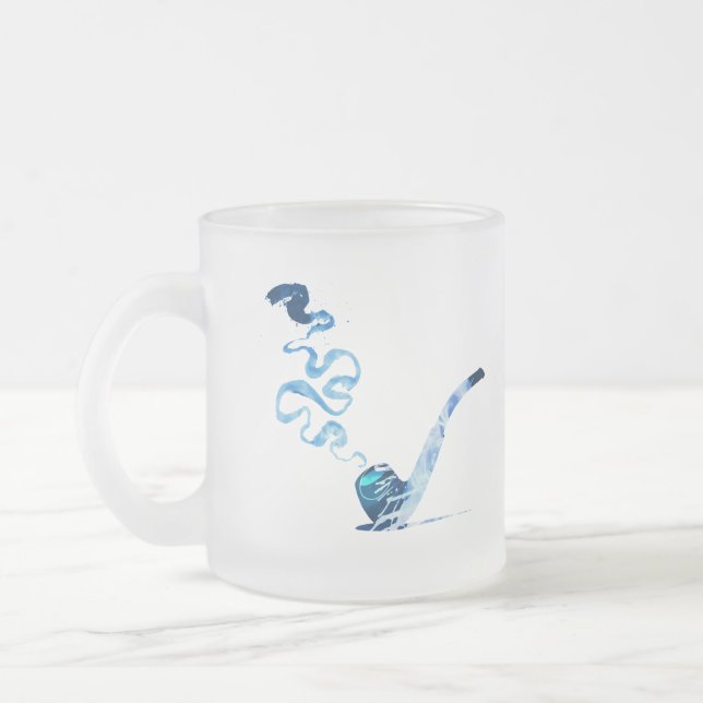 Tasse Givré Art de fumer la pipe 2 (Gauche)