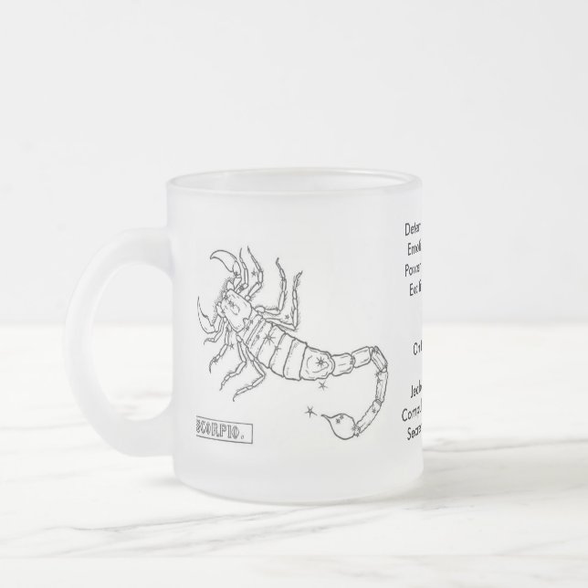 Tasse Givré astrological-signs-2, déterminé et forcefulEm… (Gauche)