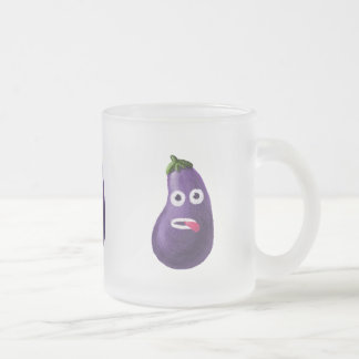 Tasse Givré Aubergine drôle de bande dessinée