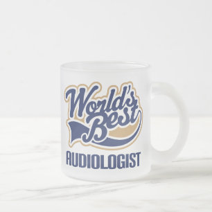 Tasse Givré Audiologiste des mondes de cadeau le meilleur