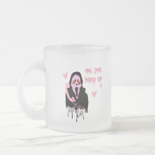 Tasse Givré Auteur du film d'horreur d'Halloween Non, tu rac