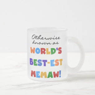 Tasse Givré Autrement connu comme Meilleur-est Memaw du monde