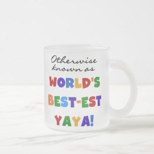 Tasse Givré Autres T-shirts et cadeaux Yaya les plus connus