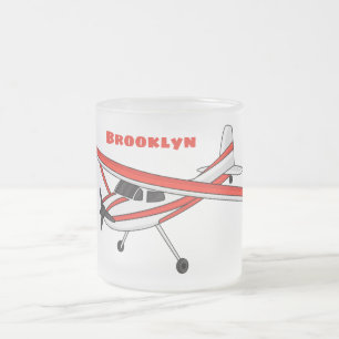 Tasse Givré Avion à train tricycle dessin animé