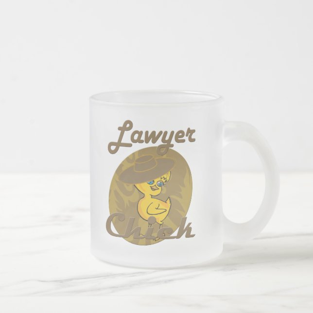 Tasse Givré Avocat Chick #6 (Droit)