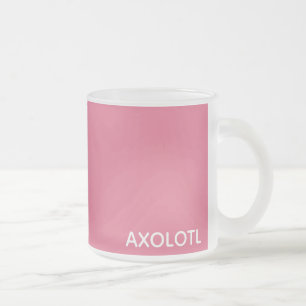Tasse Givré Axolotl pink color name