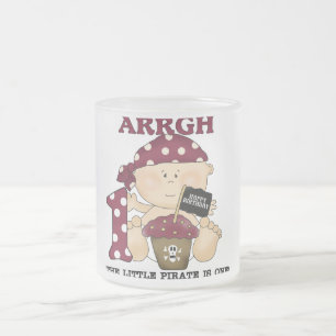 Tasse Givré Baby Pirate 1er Anniversaire Tshirts et cadeaux