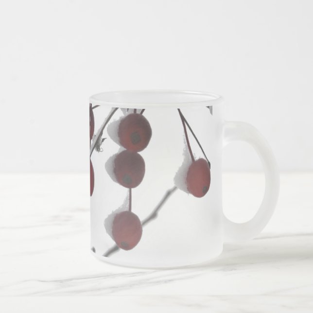 Tasse Givré Baies rouges d'hiver, 2 (Droit)