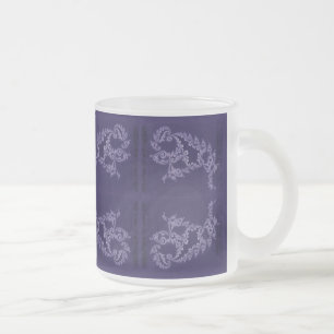 Tasse Givré Baigneuse Lacey - Bleu pourpre
