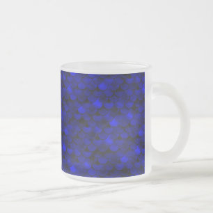 Tasse Givré Balances de sirène bleu foncé tombant