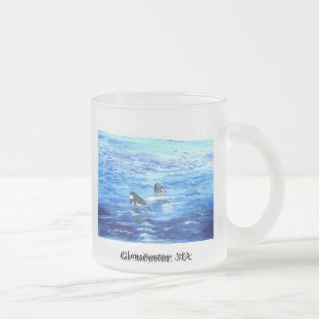 Tasse Givré Baleines de bébé, Gloucester, mA (Droit)