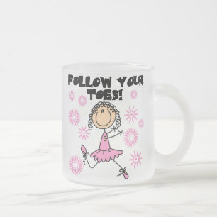 Tasse Givré Ballerine Suivez Vos Orteils T-shirts et Cadeaux