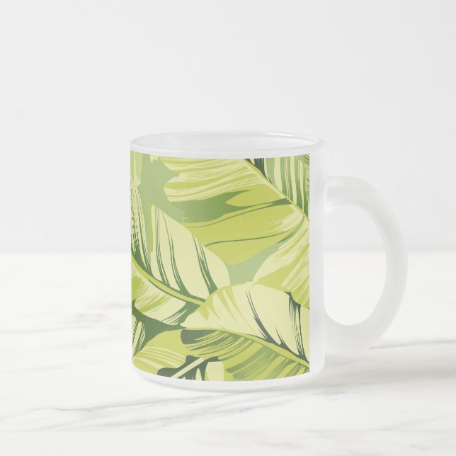 Tasse Givré Banane Feuille 5 (Droit)