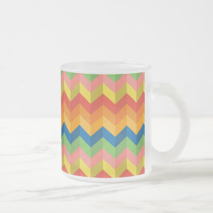 Tasse Givré bande de zigzag