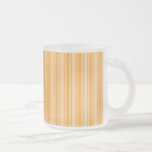 Tasse Givré Bandes de bonbons jaunes