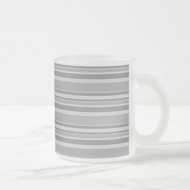 Tasse Givré Bandes grises (Droit)