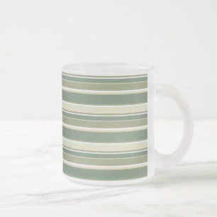 Tasse Givré Bandes vert olive