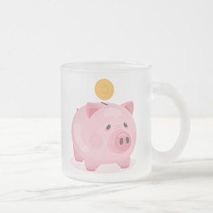 Tasse Givré Banque rose