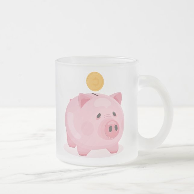 Tasse Givré Banque rose (Droit)