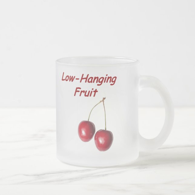 Tasse Givré Bas - fruit accrochant (Droit)