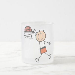 Tasse Givré Basket-ball Slam Dunk T-shirts orange et Cadeaux