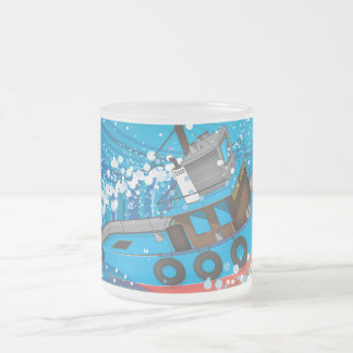 Tasse Givré Bateau de pêche Stormy