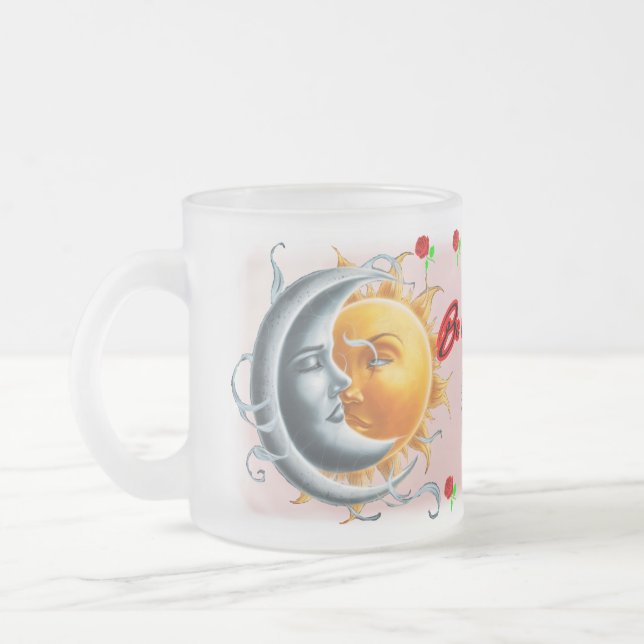 Tasse Givré Be my Valentine said the Moon on a  (Gauche)