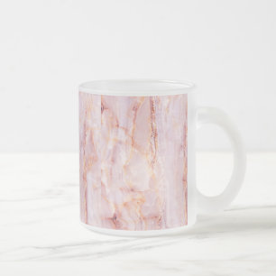 Tasse Givré beau, rose, de marbre, girly, nature, pierre,