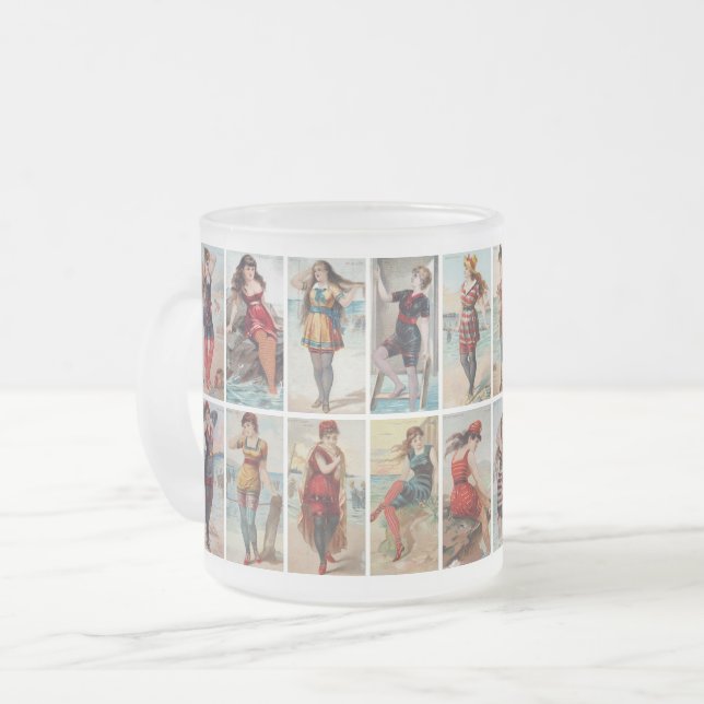 Tasse Givré Beautés du Surf de 1889 (Devant gauche)