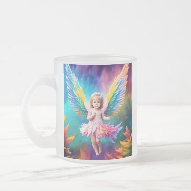 Tasse Givré Bébé Bébé Ange ailes Art-38424 (Gauche)