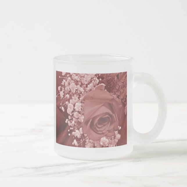 Tasse Givré Bébé souffle et Rose - Cerise (Droit)