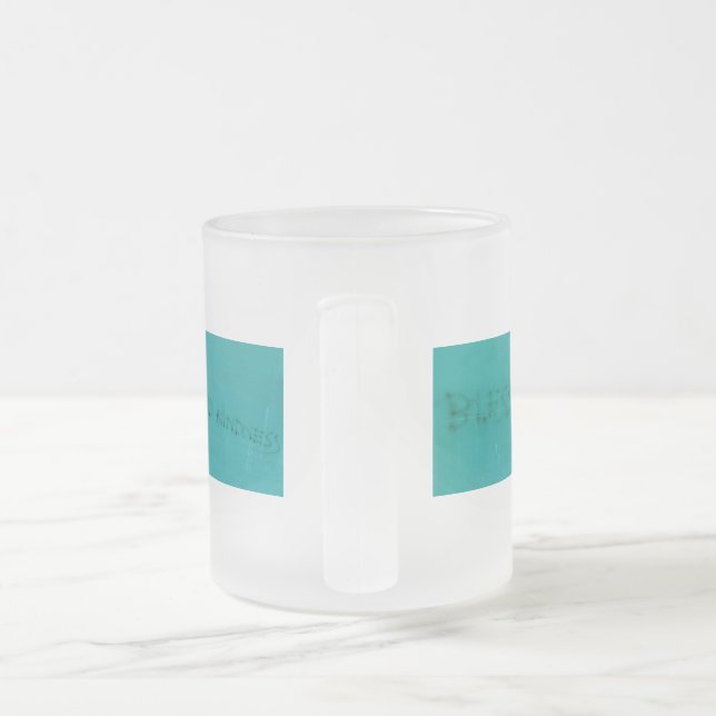 Tasse Givré Bénédiction de Reb Zalman sur un réservoir d'eau (Poignée)