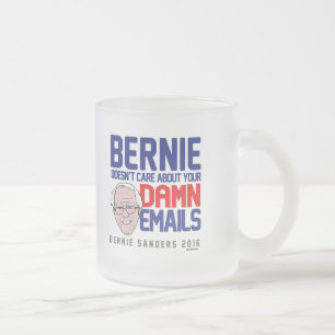 Tasse Givré Bernie ne s'inquiète pas de vos emails