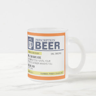 Tasse Givré Bizarre de bière