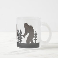 Black Big Pied Sasquatch Yeti Marais Ape Cryptid