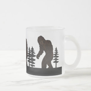 Tasse Givré Black Big Pied Sasquatch Yeti Marais Ape Cryptid