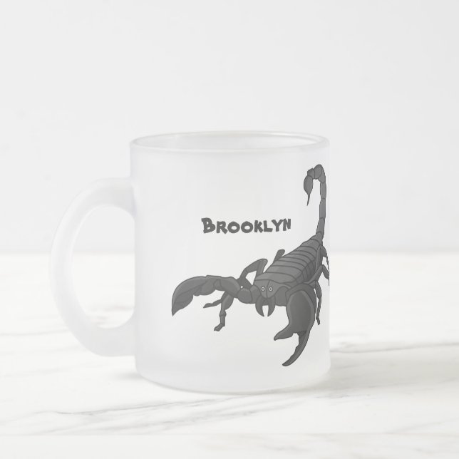 Tasse Givré Black hungry scorpion (Gauche)
