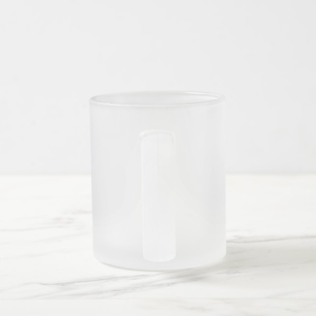 Tasse Givré Bleu 40 Décennie Anniversaire (Poignée)