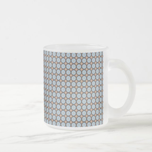 Tasse Givré Bleu et Brown (Droit)