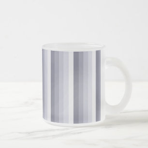 Tasse Givré Bleu gris rayures