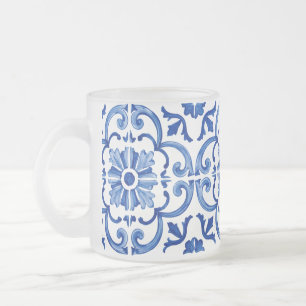 Tasse Givré Bleu Méditerranée